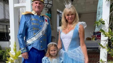 Фото - Курт Рассел и Голди Хоун нарядились принцем и принцессой на день рождения внучки