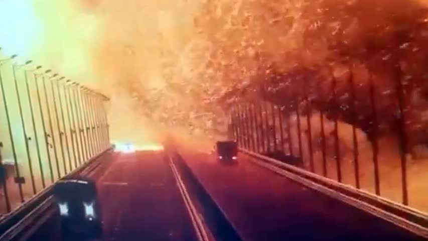 Фото - В США выдали взрыв на Крымском мосту за удар по Киеву